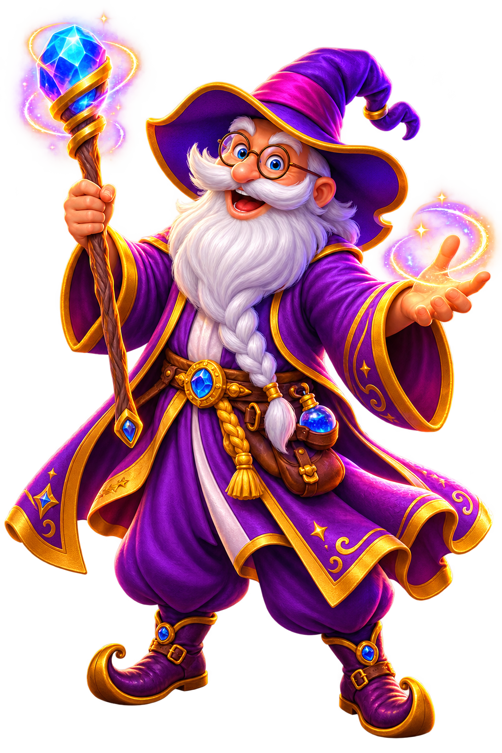 Personagem MAGO do Burgão Games